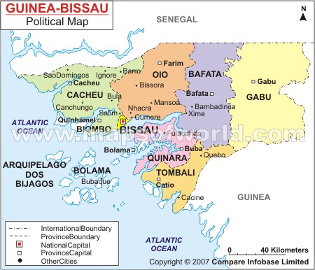 Bissau map